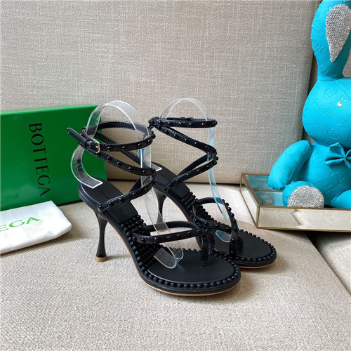 bottega veneta bv heel sandals