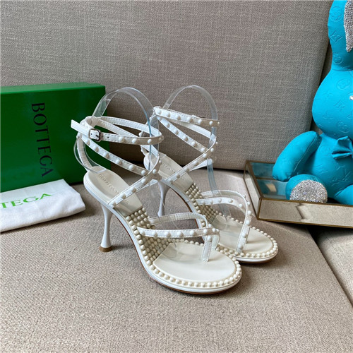 bottega veneta bv heel sandals