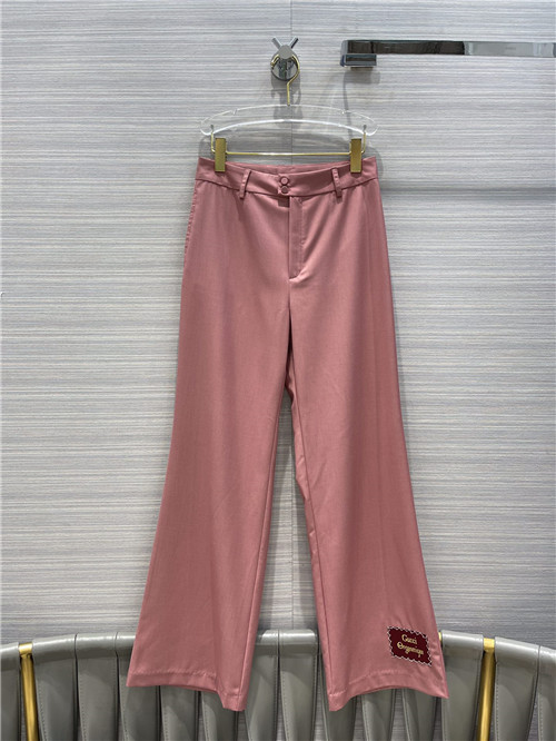 gucci wide-leg straight-leg pants