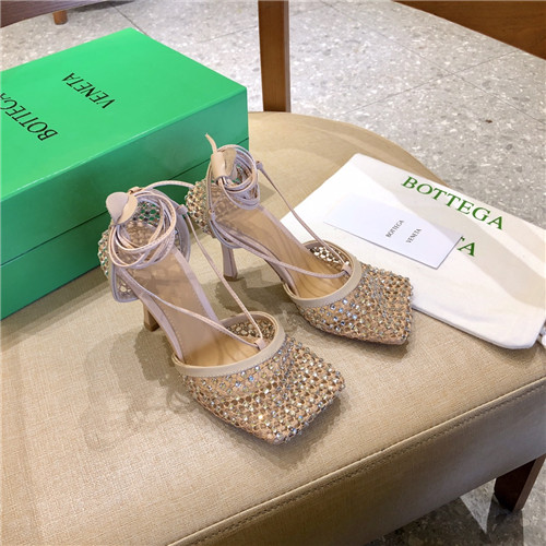 bottega veneta bv high heel sandals