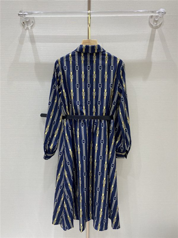 celine shirt belt dress - Image 2