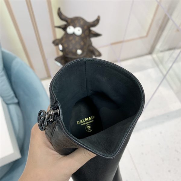 Balmain pointed toe B heel boots - Image 7