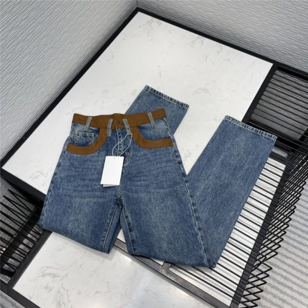 celine straight-leg jeans - Image 5