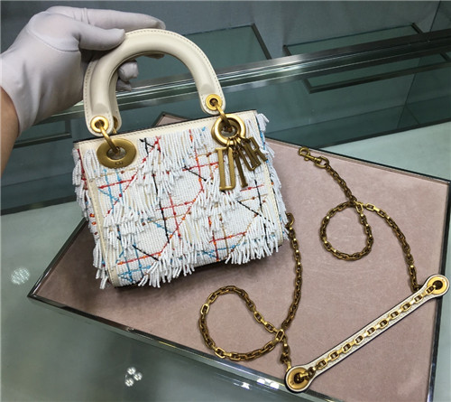 mini lady dior embroidered bag