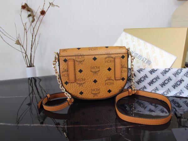 MCM Patricia Crossbody in Visetos - Image 13