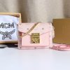 Mcm Mini Organ Bag Pink