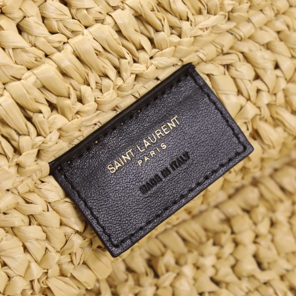 YSL Yves Saint Laurent ???? ?????? ???? ??? raffia crochet - Image 7