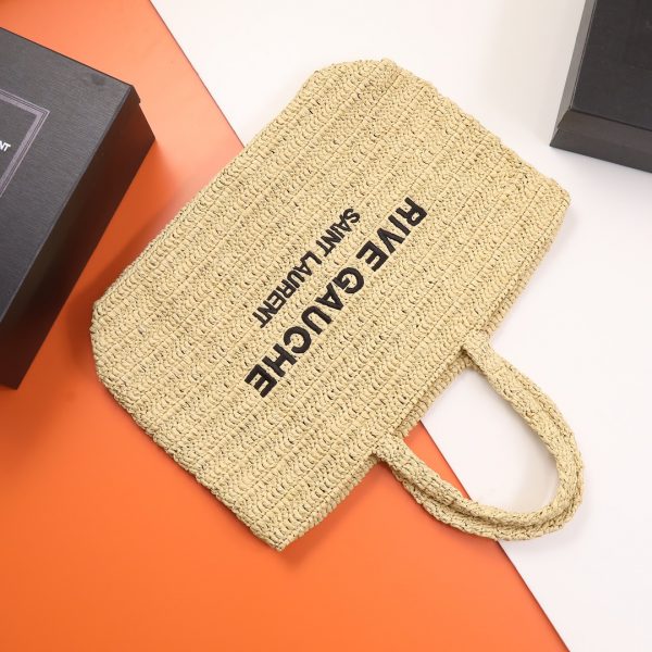 YSL Yves Saint Laurent ???? ?????? ???? ??? raffia crochet - Image 11