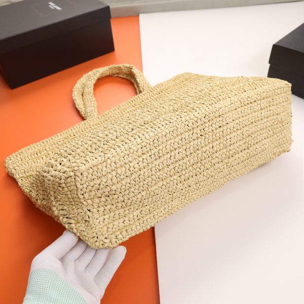 YSL Yves Saint Laurent ???? ?????? ???? ??? raffia crochet - Image 14