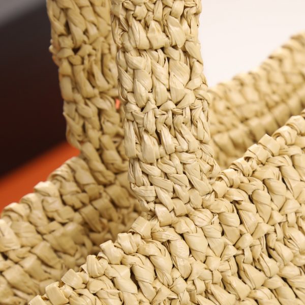 YSL Yves Saint Laurent ???? ?????? ???? ??? raffia crochet - Image 16