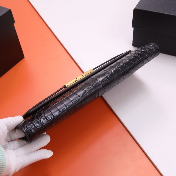 YSL Yves Saint Laurent Manhattan Clutch Black - Image 9