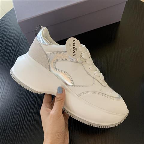 Hogan 2022 Early Spring New Thick Power Improving Sports Casual Shoes Color Skin Specifies