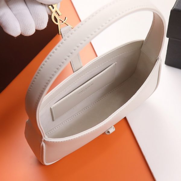 YSL Yves Saint Laurent MiniSize YSL5A7 underarm bag White - Image 10