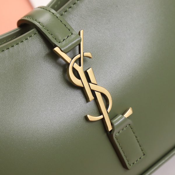 YSL Yves Saint Laurent MiniSize YSL5A7 underarm bag Green - Image 5