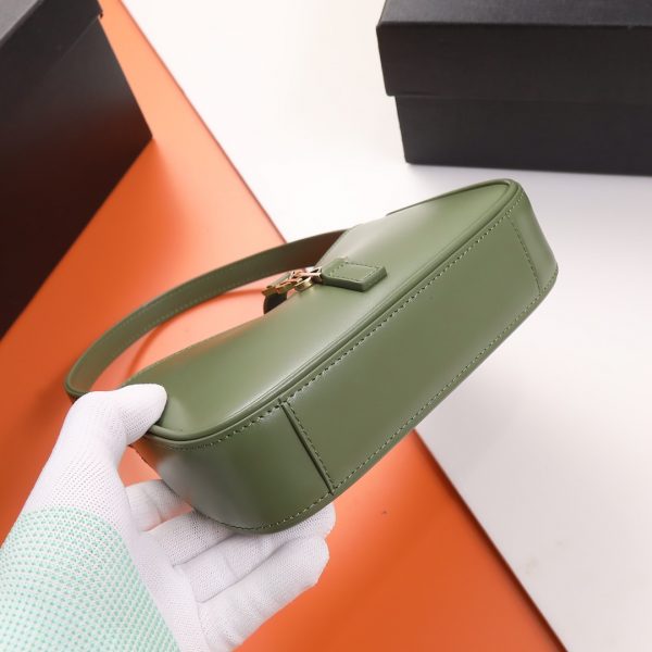 YSL Yves Saint Laurent MiniSize YSL5A7 underarm bag Green - Image 9