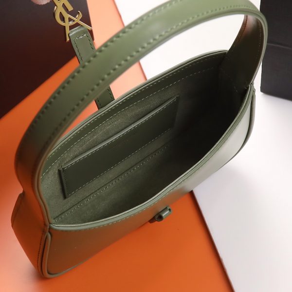 YSL Yves Saint Laurent MiniSize YSL5A7 underarm bag Green - Image 10