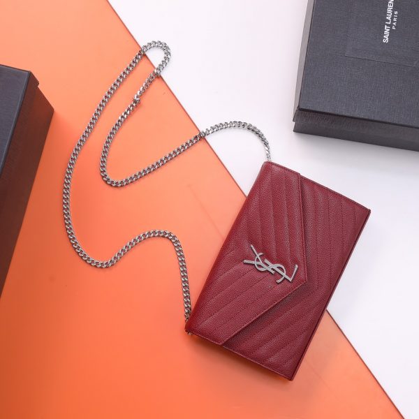YSL Yves Saint Laurent ???????? ??? Envelope Gold logo