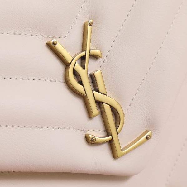 YSL Yves Saint Laurent LOULOU medium White - Image 4