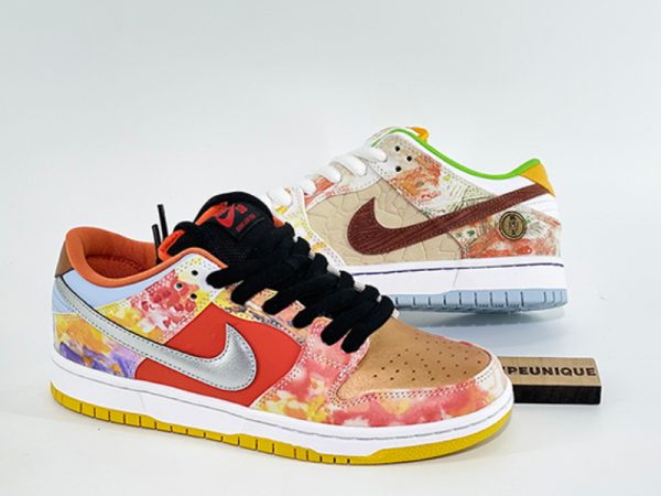 SB DUNK LOW PRO  “STREET HAWKER”  REPLICA