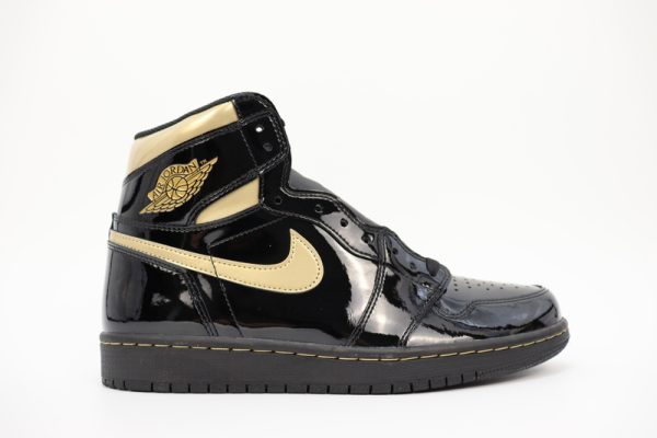 AIR JORDAN 1 RETRO BLACK METALLIC GOLD REPLICA