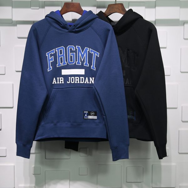 JORDAN X FRAGMENT FLEECE PULLOVER HOODIE REPLICA
