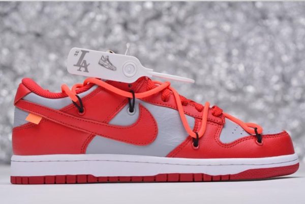 DUNK LOW OFF-WHITE UNIVERSITY RED