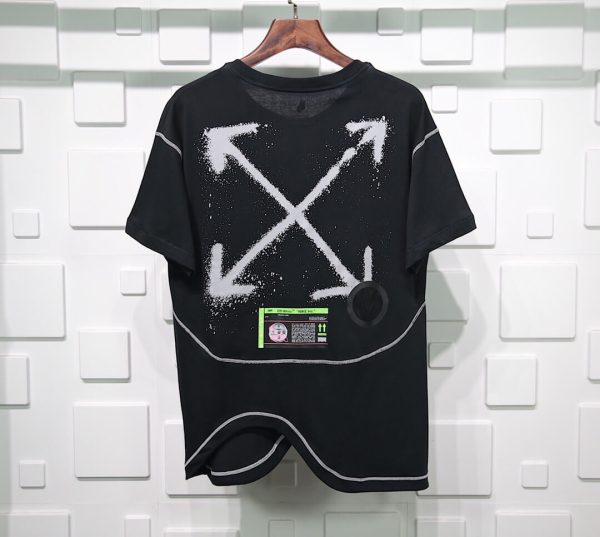 OFF-WHITE  TEE BLACK REPLICA