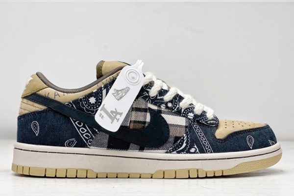 SB DUNK LOW TRAVIS SCOTT “BANDANA” TOP REPLICA
