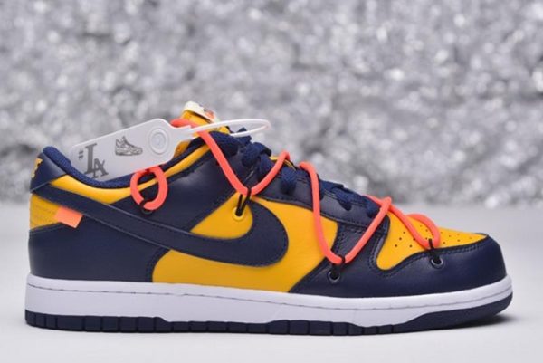 OFF-WHITE™  DUNK LOW “UNIVERSITY GOLD” REPLICA