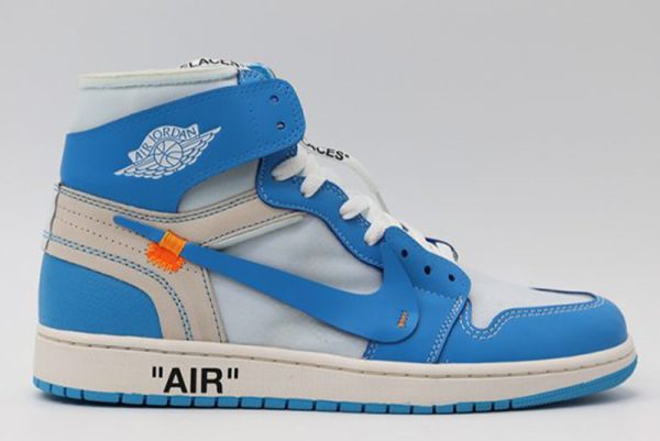 AIR JORDAN 1 X OFF-WHITE BLUE “The 10” UNC REPLICA