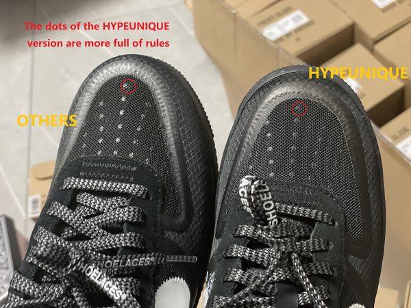 AIR FORCE 1 LOW OFF-WHITE BLACK WHITE 2.0 REPLICA - Image 4