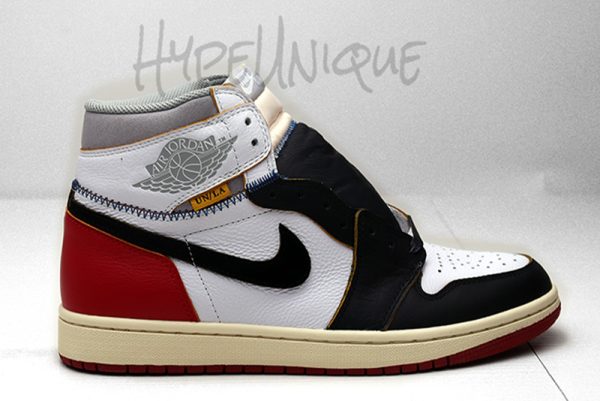 U2.0 Union x Air Jordan 1 ‘Black Toe’ Replica