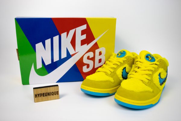 DUNK LOW GRATEFUL DEAD BEARS YELLOW Replica - Image 4