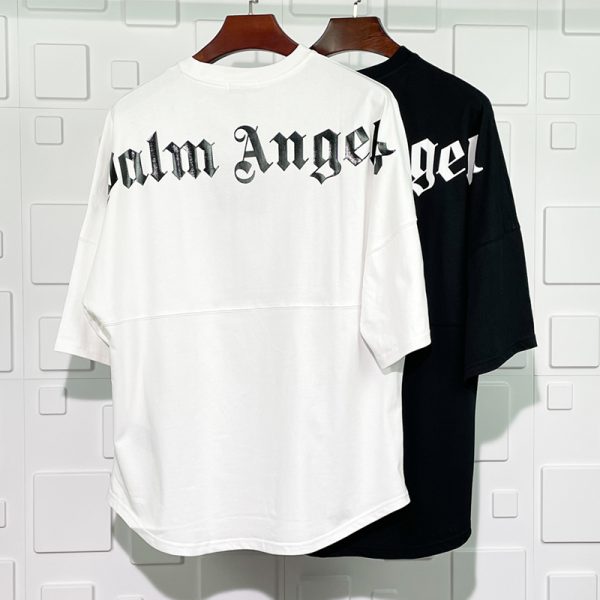 PALM ANGELS MOCK NECK TEE REPLICA