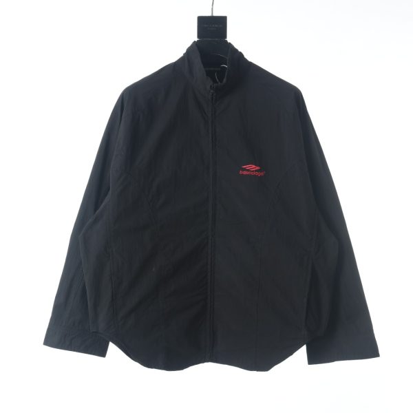 Balenciaga 22FW 3M Red Label Embroidered Jacket Zipper Jacket