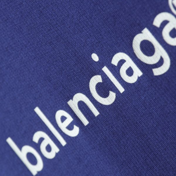 Balenciaga's chest letter printing hooded sweater A - Image 6