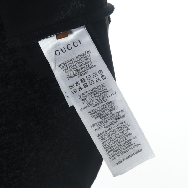 Gucci × Balenciaga BLCG joint back graffiti print short-sleeved T-shirt black - Image 8