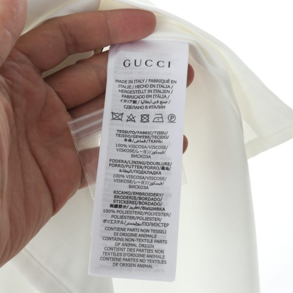 Gucci 22SS acetate embroidered striped webbing short-sleeved shirt - Image 7