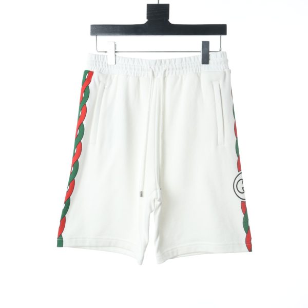 Gucci 22SS side interlocking double G trousers