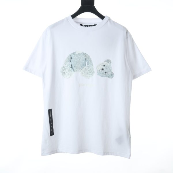 Palm Angels 2020FW Broken Bear Short Sleeve T-Shirt