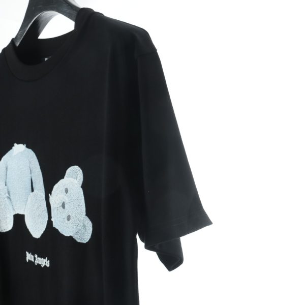 Palm Angels 2020FW black and white severed bear short-sleeved T-shirt - Image 5