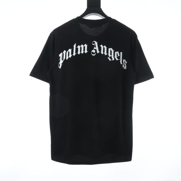 Palm Angels 2020ss broken tail crocodile loose short-sleeved T-shirt - Image 9