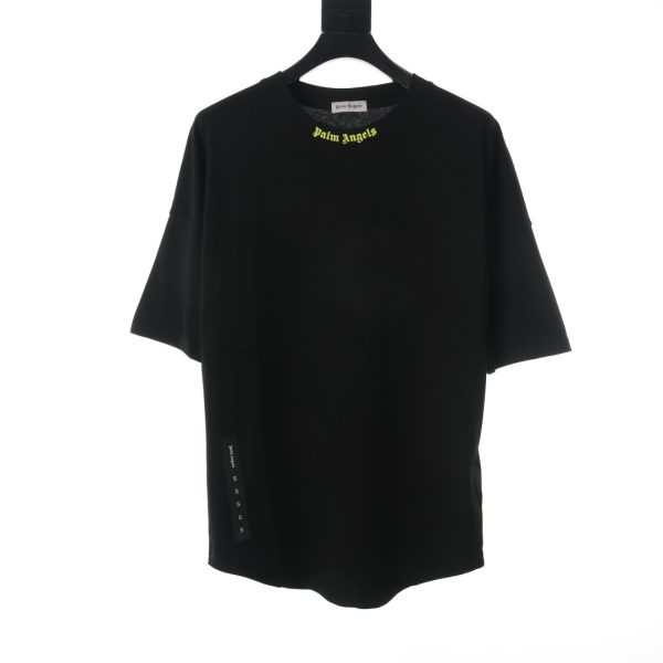 Palm Angels19ss Basic Letter Logo Bat Short Sleeve T-Shirt
