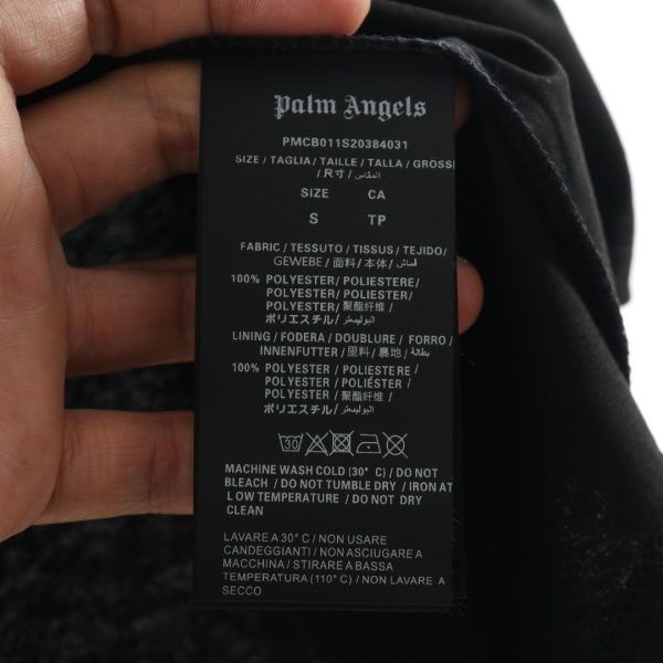 Palm Angels19ss Basic Letter Logo Bat Short Sleeve T-Shirt - Image 8