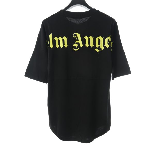 Palm Angels19ss Basic Letter Logo Bat Short Sleeve T-Shirt - Image 9