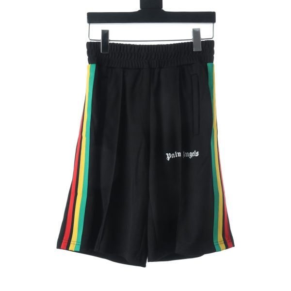 Palm Angels small logo print shorts