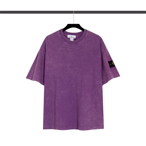 Stone Island Washed Armband Long Sleeve T