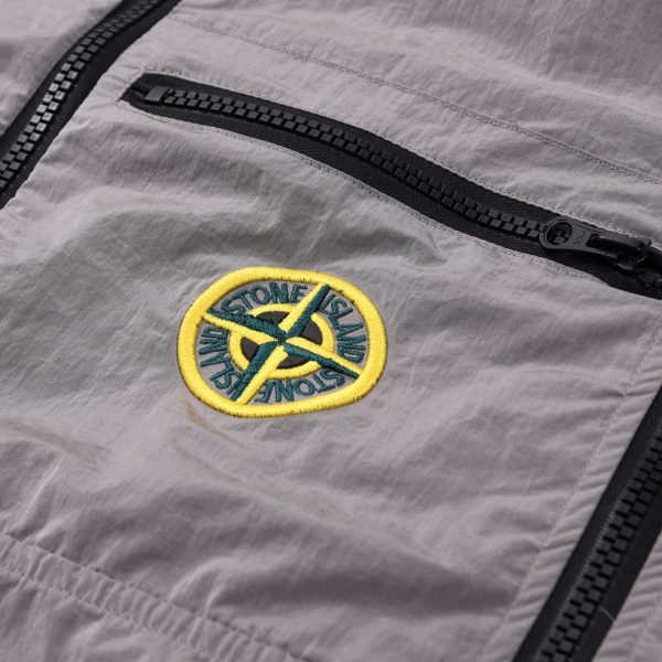 STONE ISLAND Jacket Nautical Compass Badge Logo Embroidery dusty pink - Image 4