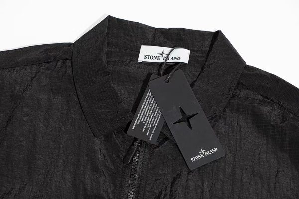 STONE ISLAND new sun protection jacket Black - Image 3