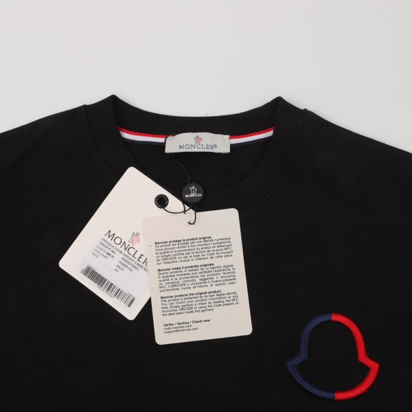 MONCLER Embroidered logo short-sleeved T-shirt - Image 5
